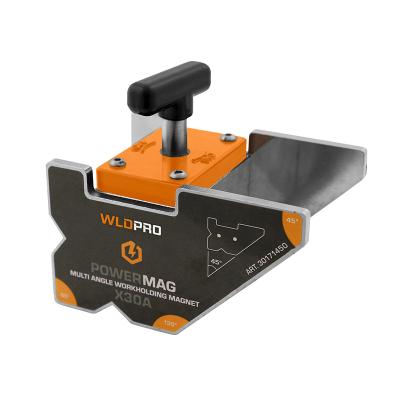 POWERMAG X30A Multivinkel Svejsemagnet med on/off funktion (245N/25kg)